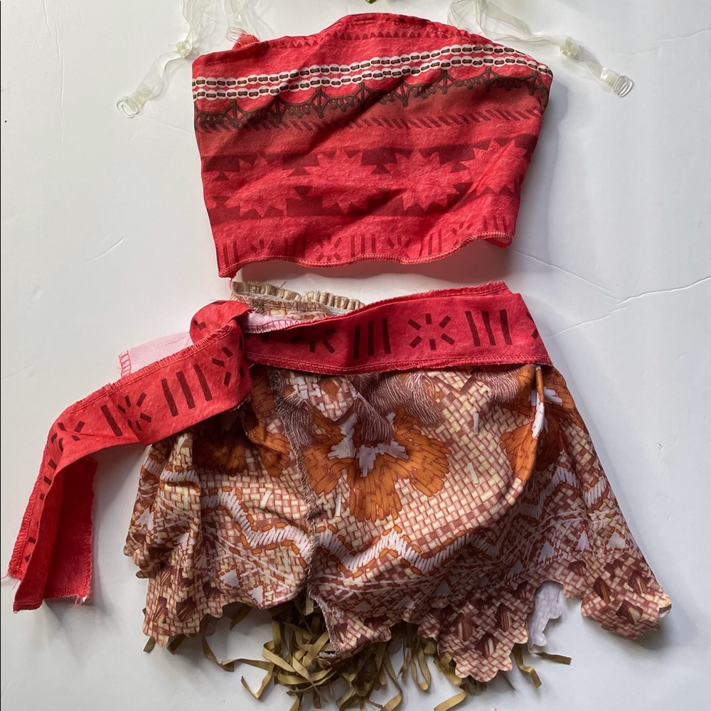 Moana costume/ matching set 3T